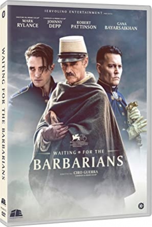 Locandina italiana DVD e BLU RAY Aspettando i barbari 